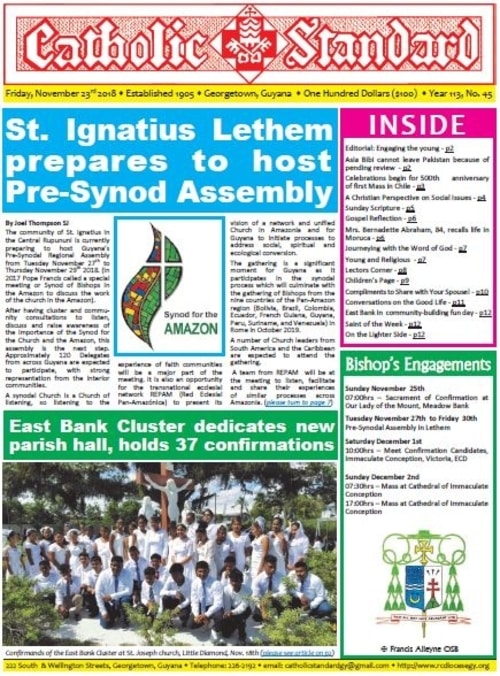 No.45 Catholic Standard (November 23rd, 2018)