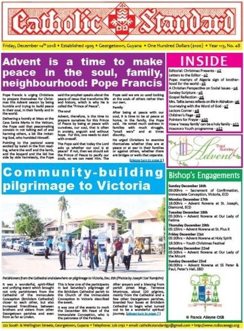 No.48 Catholic Standard (December 14th, 2018)