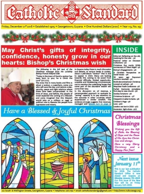 No.49 Catholic Standard (December 21st, 2018)