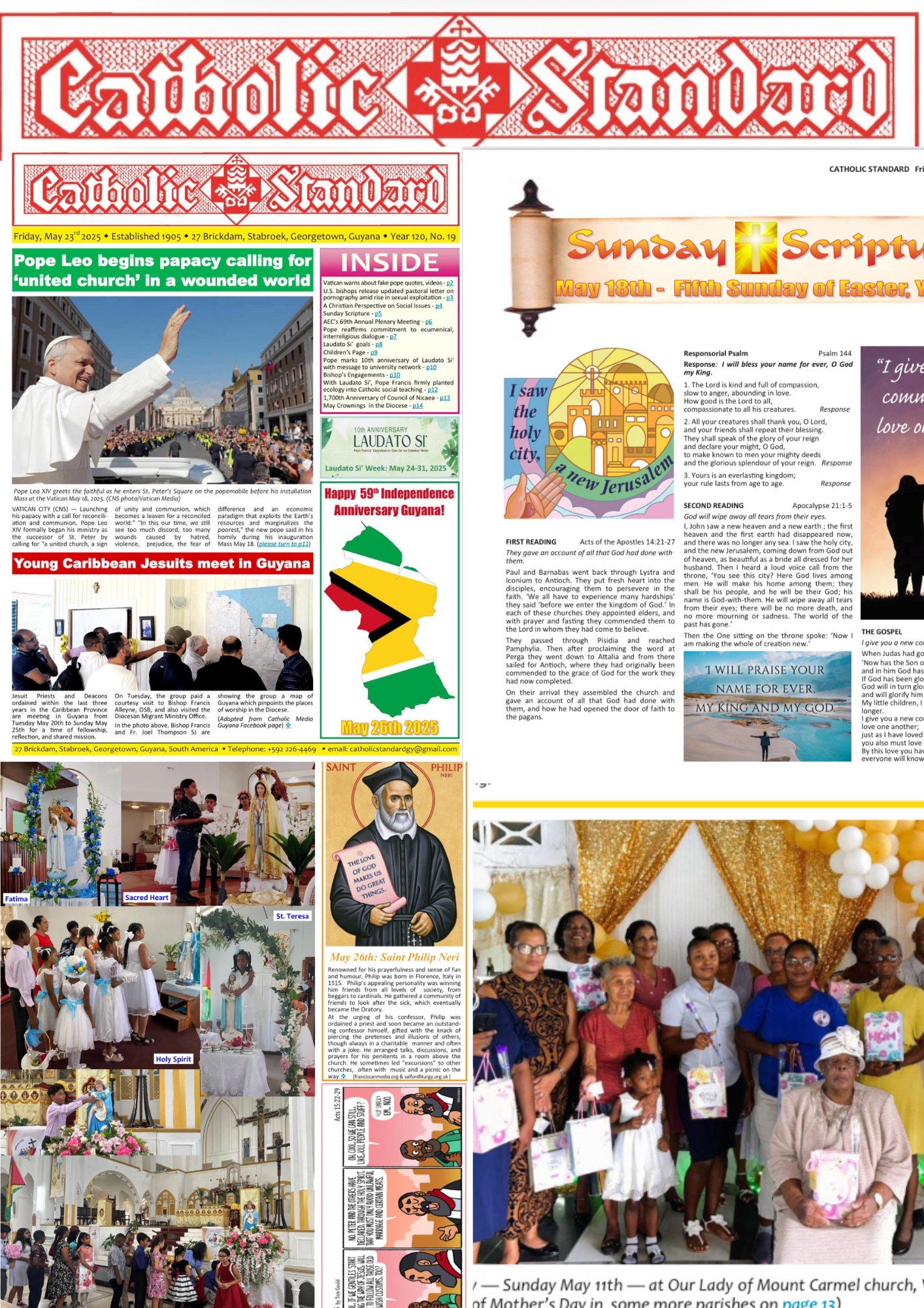White and Black Photo Collage News Magazine